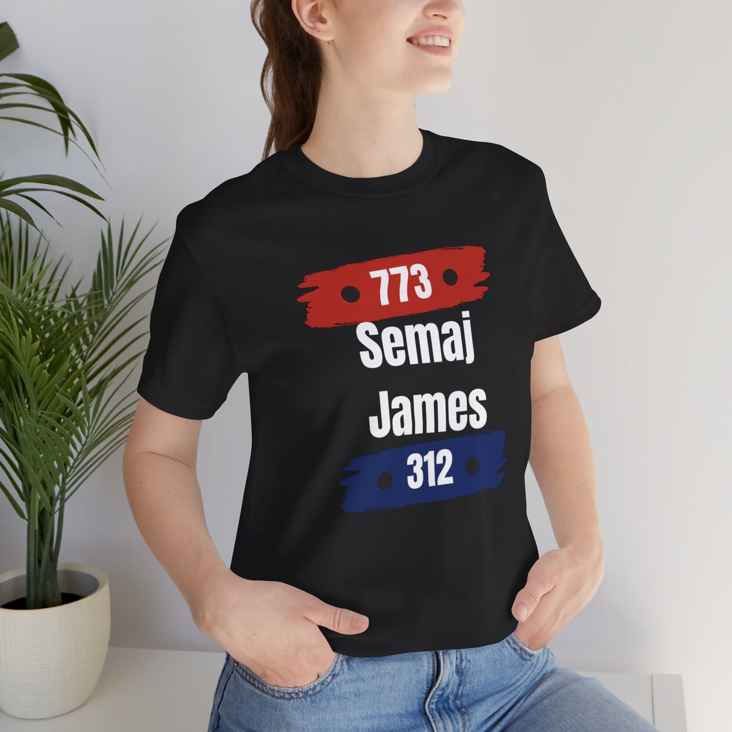 Semaj James 773/312 Unisex Short Sleeve Tee