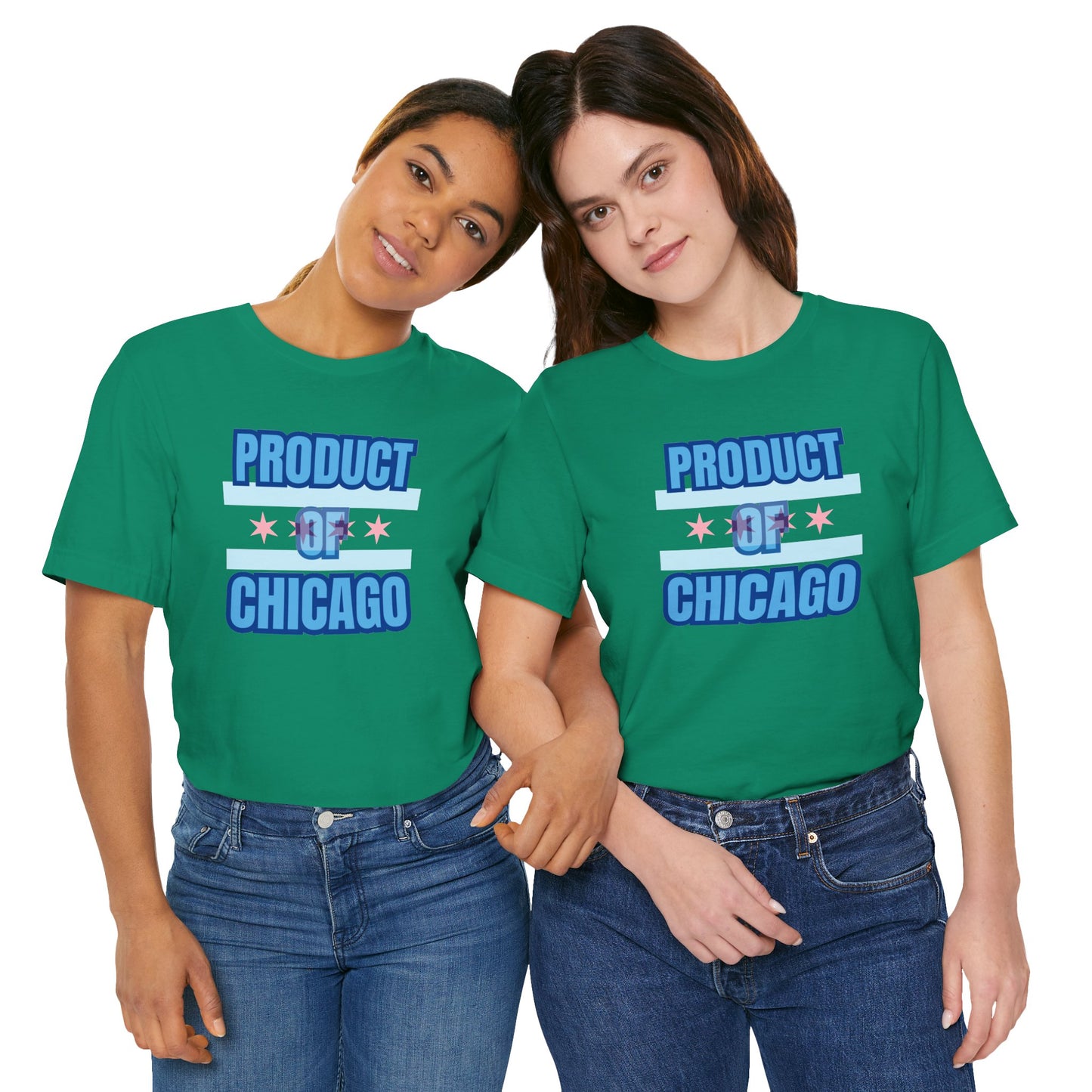Product Of Chicago Unisex Jersey Short Sleeve Tee