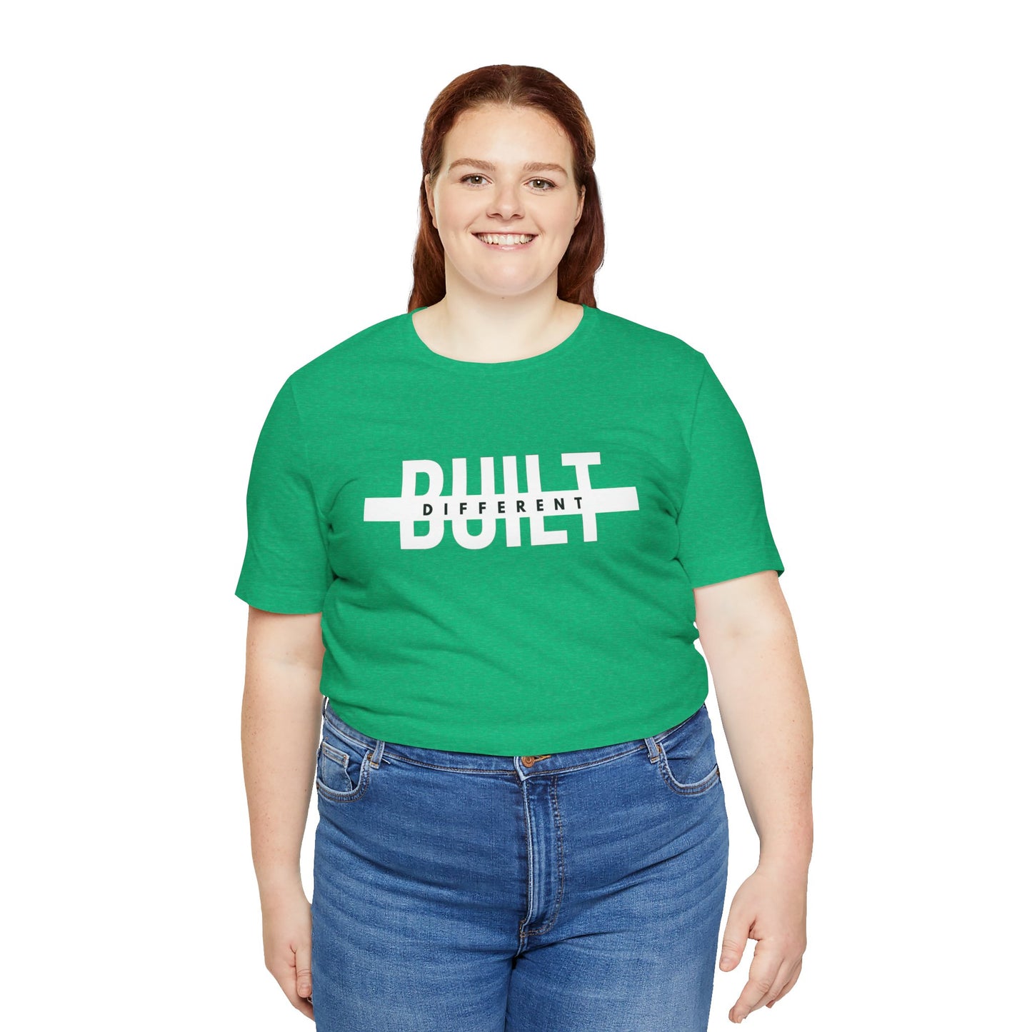 Built Different Unisex Jersey Short Sleeve Tee