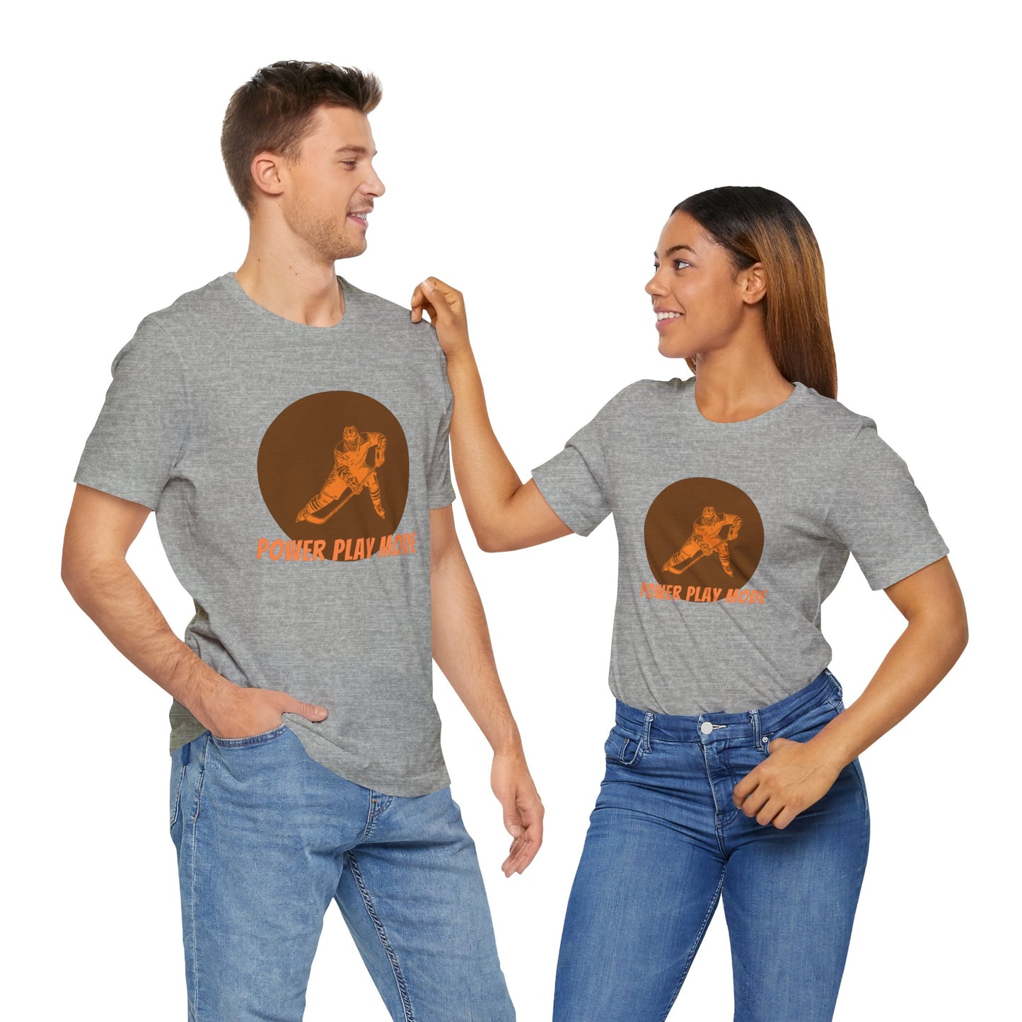 Hockey/ Power Play Mode Unisex Jersey Short Sleeve Tee