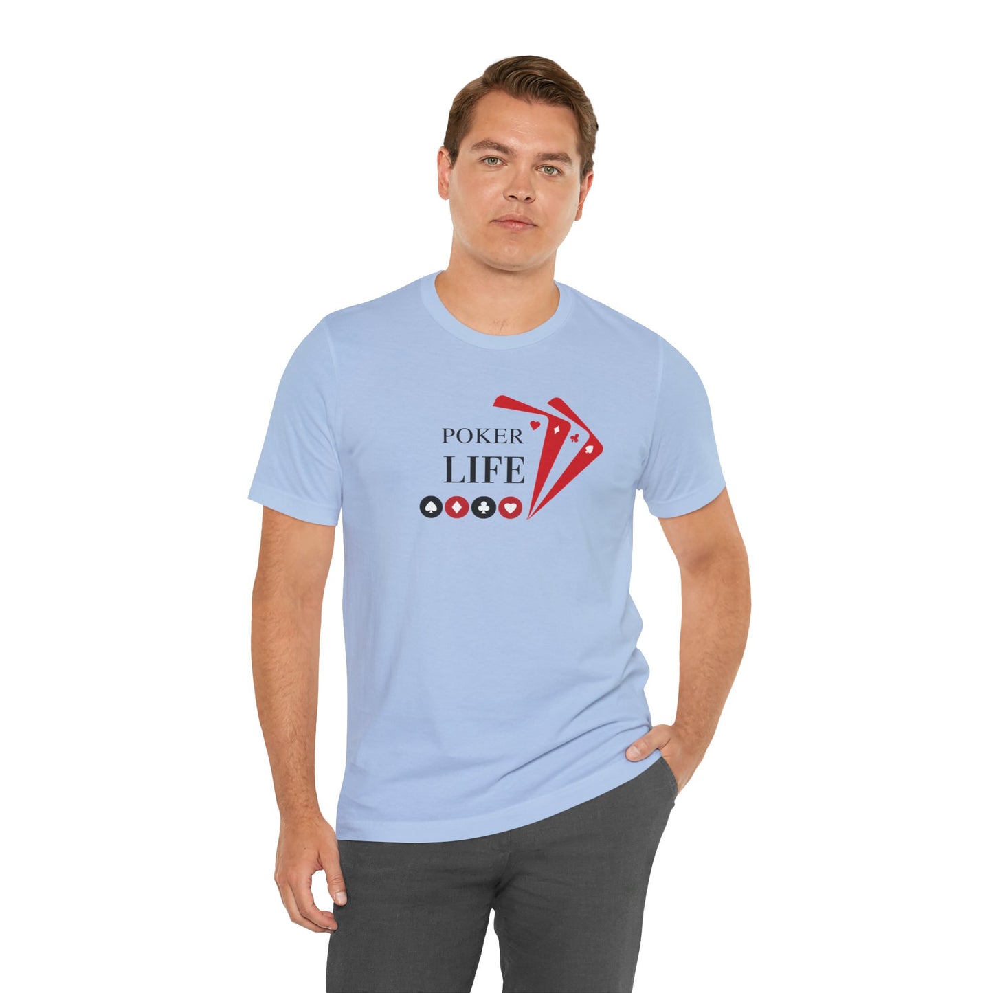 Poker Life Unisex Jersey Short Sleeve Tee