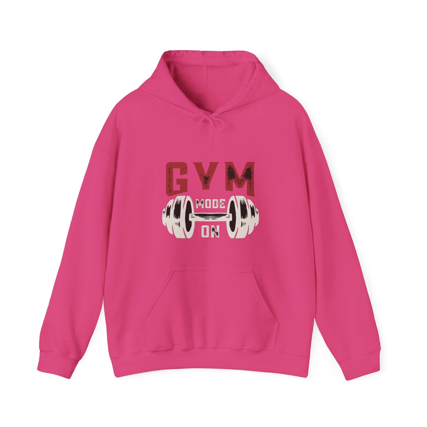 Gym Mode On Unisex Heavy Blend™ Hooded Sweatshirt