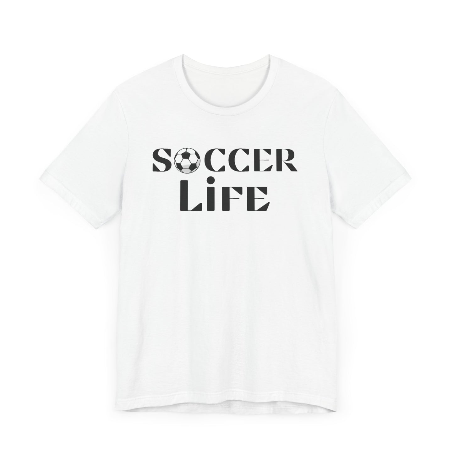 Soccer Life Unisex Jersey Short Sleeve Tee