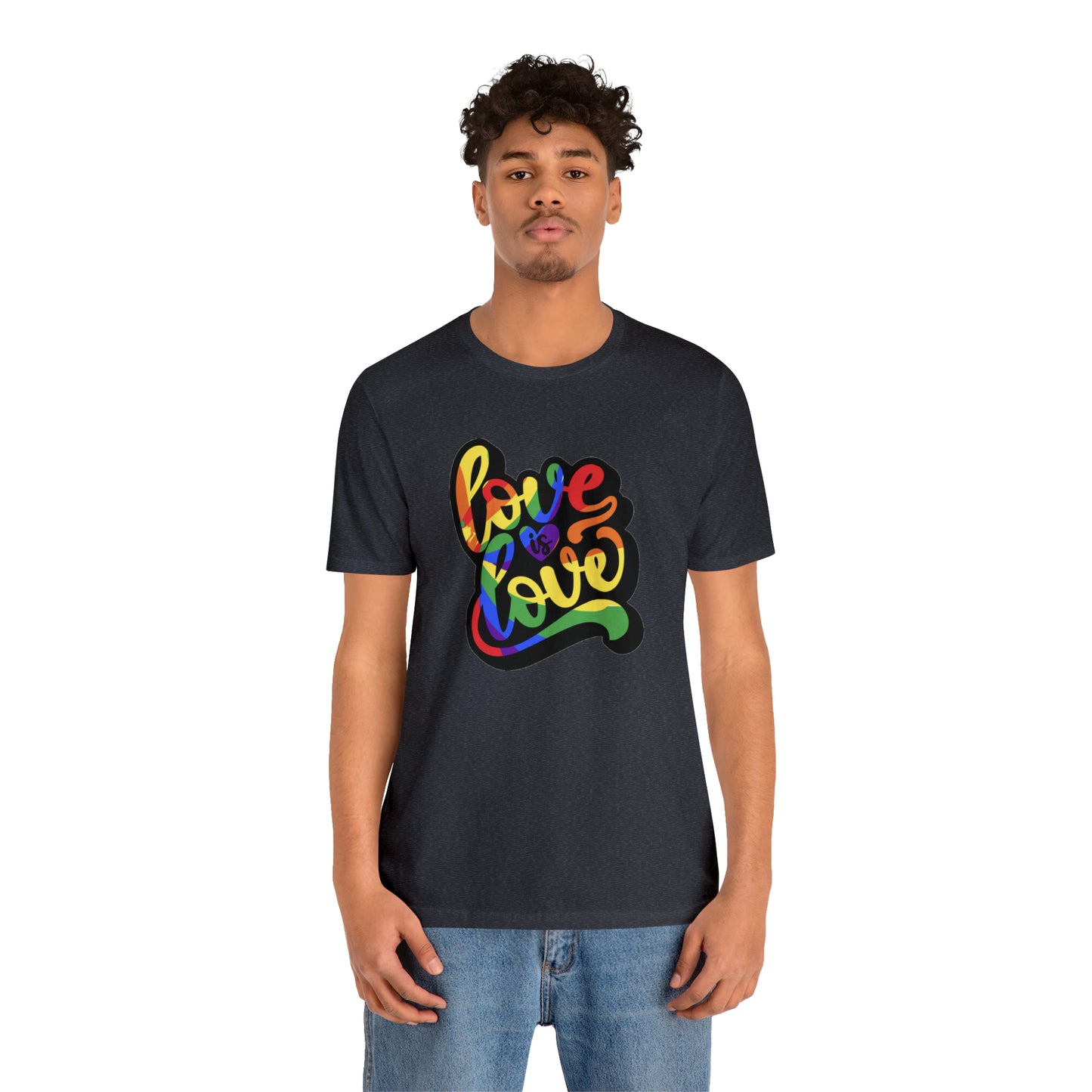 Love Is Love Unisex Jersey Short Sleeve Tee