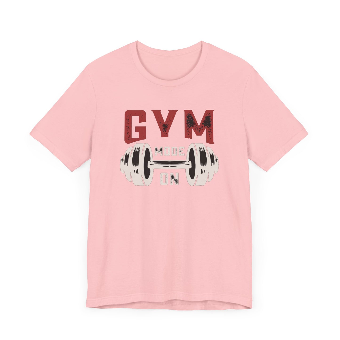 Gym Mode On Unisex Jersey Short Sleeve Tee