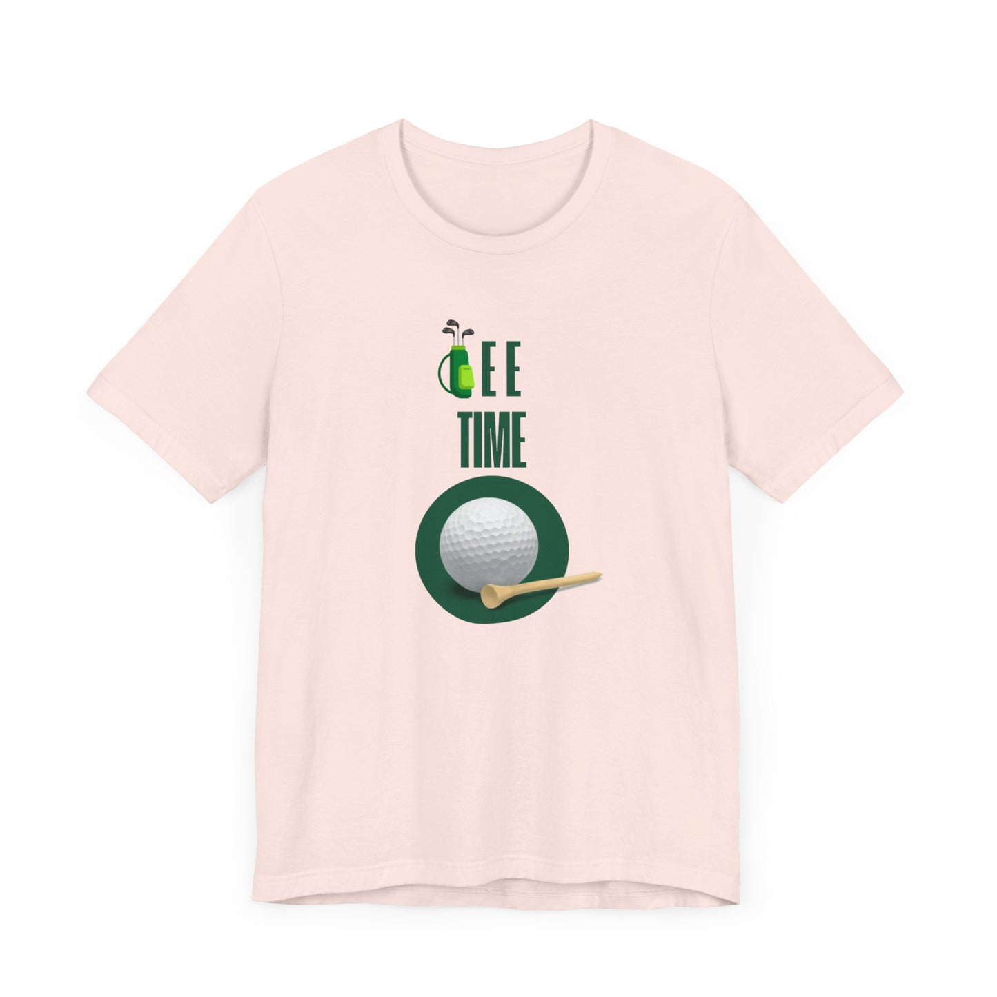 Golf/ Tee Time Unisex Jersey Short Sleeve Tee