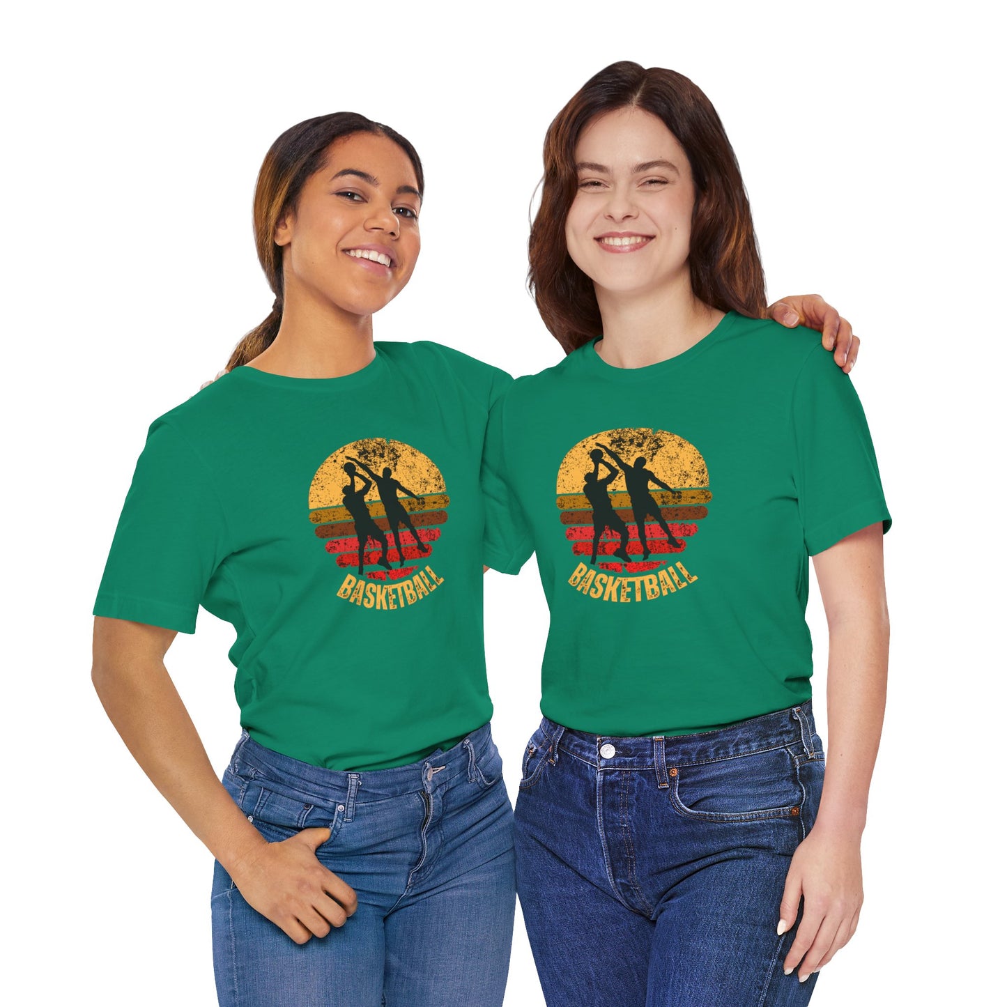 Basketball Unisex Jersey Short Sleeve Tee