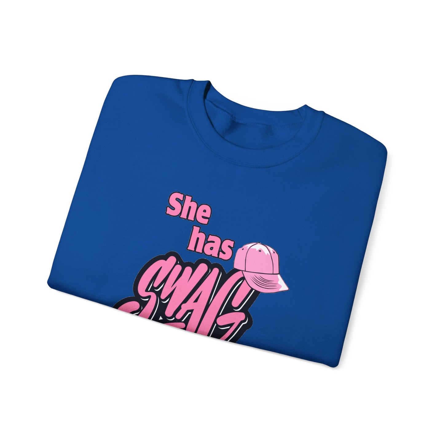 She Has Swag Unisex Heavy Blend™ Crewneck Sweatshirt