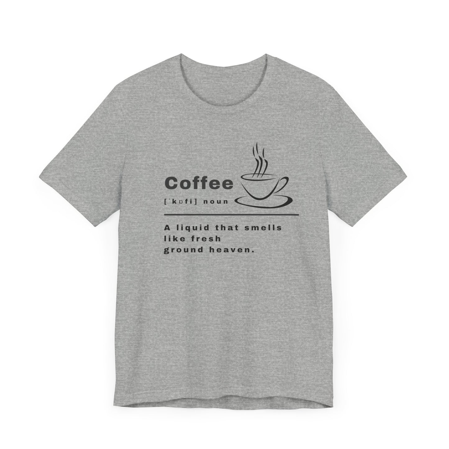 Coffee Unisex Jersey Short Sleeve Tee