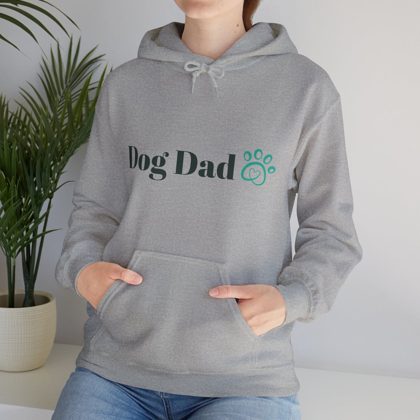 Dog Dad Unisex Heavy Blend™ Hooded Sweatshirt