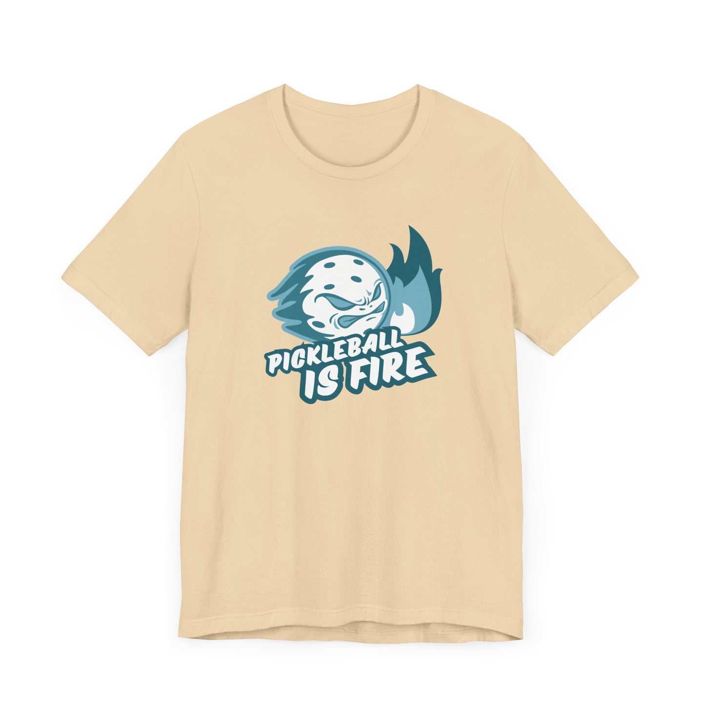 Pickleball Is Fire Unisex Jersey Short Sleeve Tee