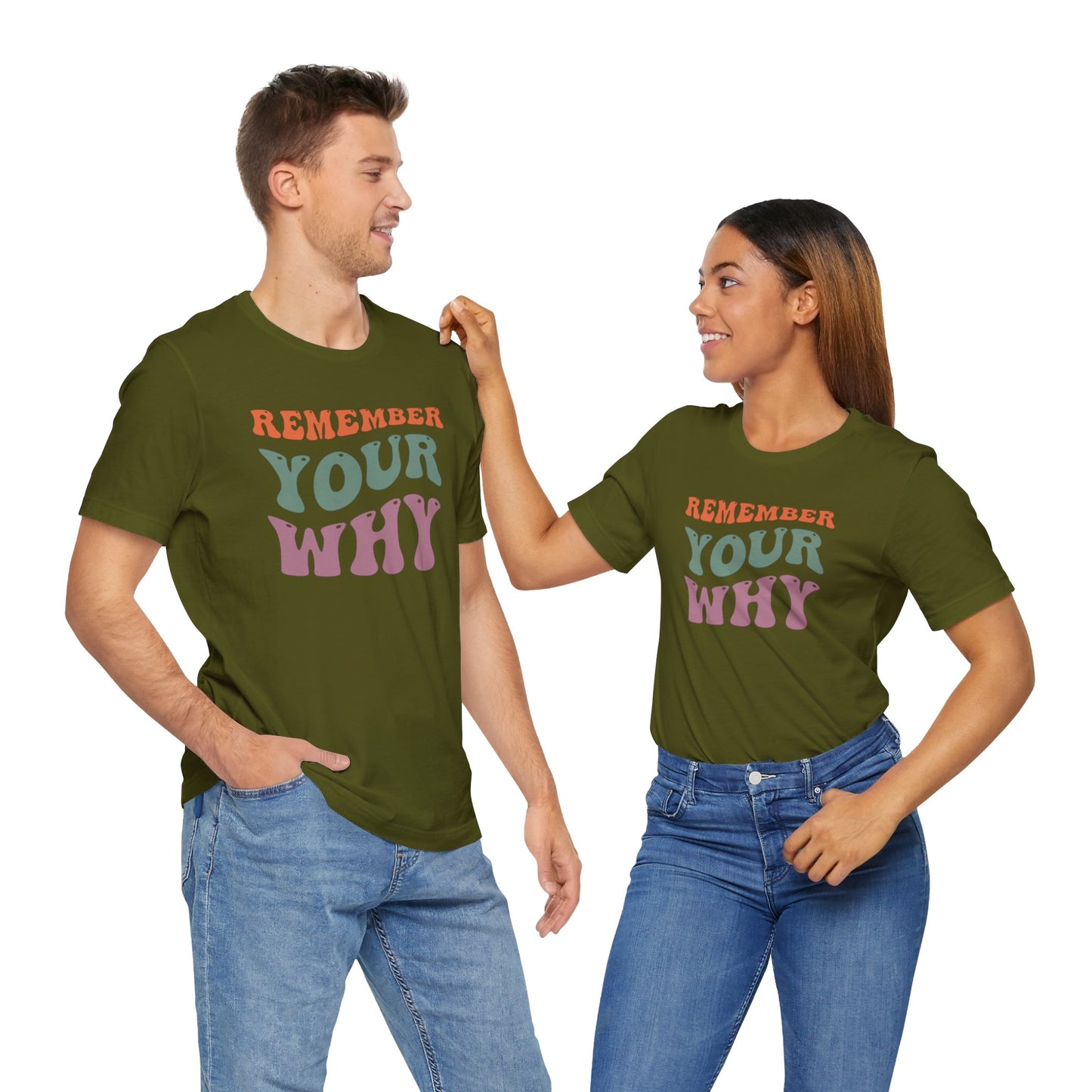 Remember Your Why Unisex Jersey Short Sleeve Tee