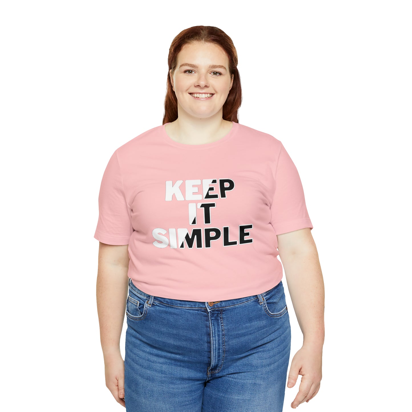 Keep It Simple Unisex Jersey Short Sleeve Tee