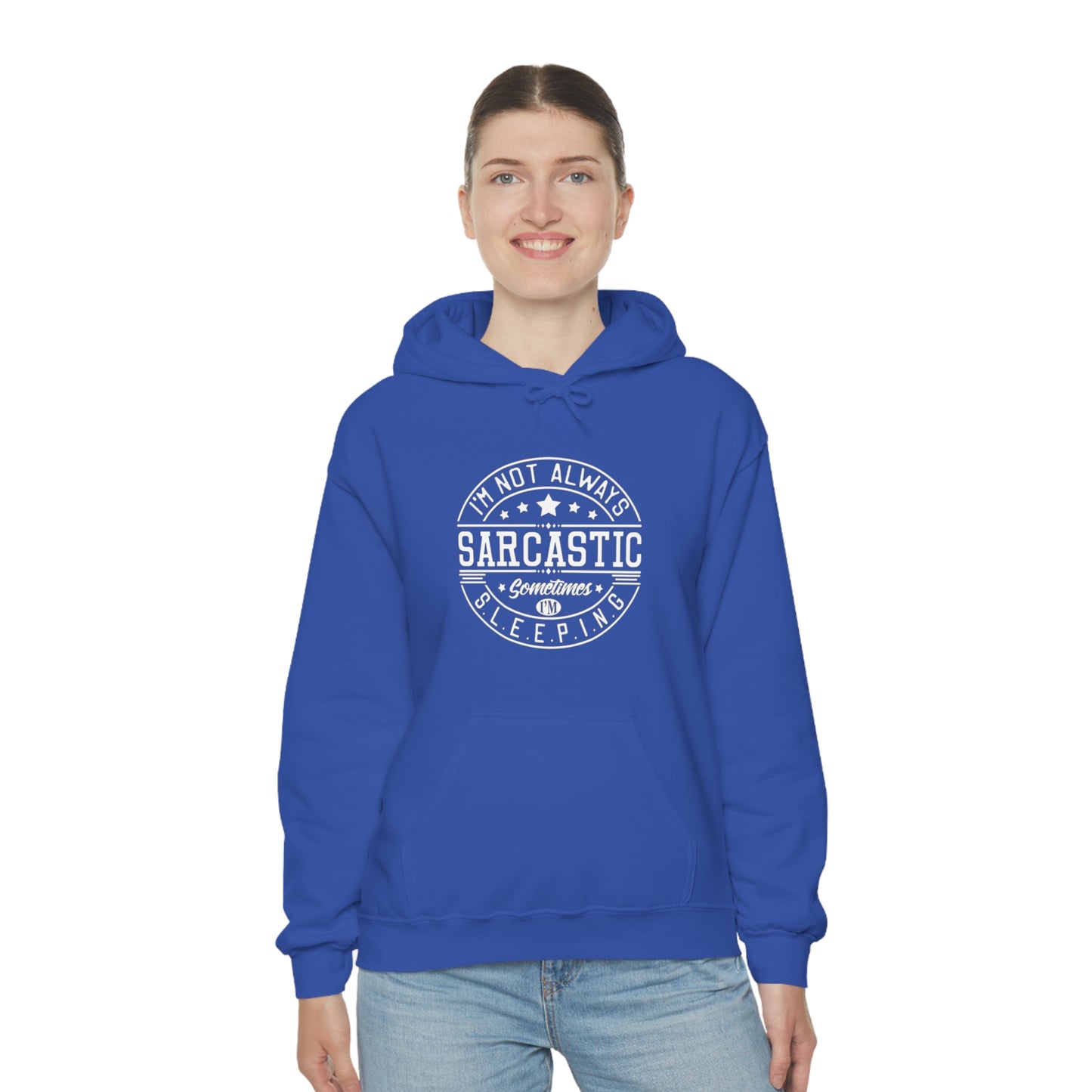 I’m Not Always Sarcastic Sometimes I’m Sleeping Unisex Heavy Blend™ Hooded Sweatshirt