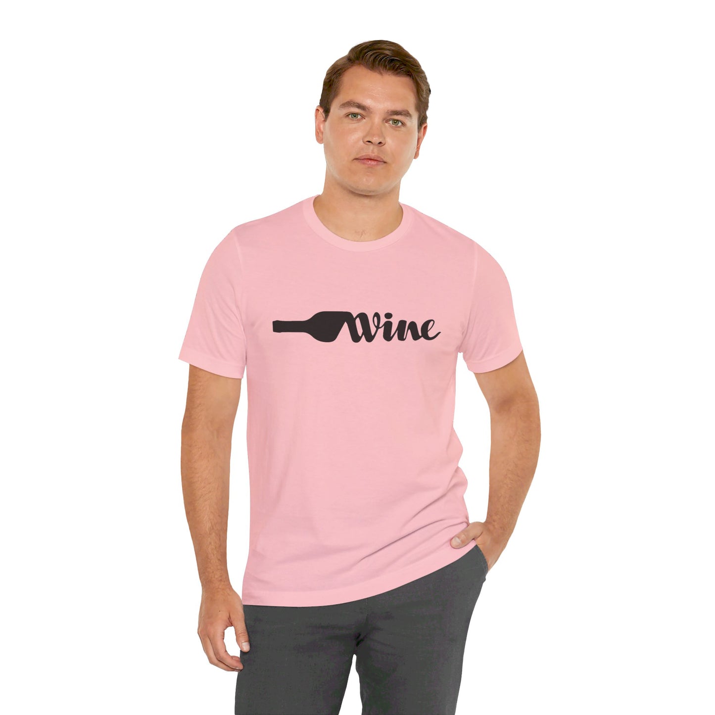 Wine Unisex Jersey Short Sleeve Tee