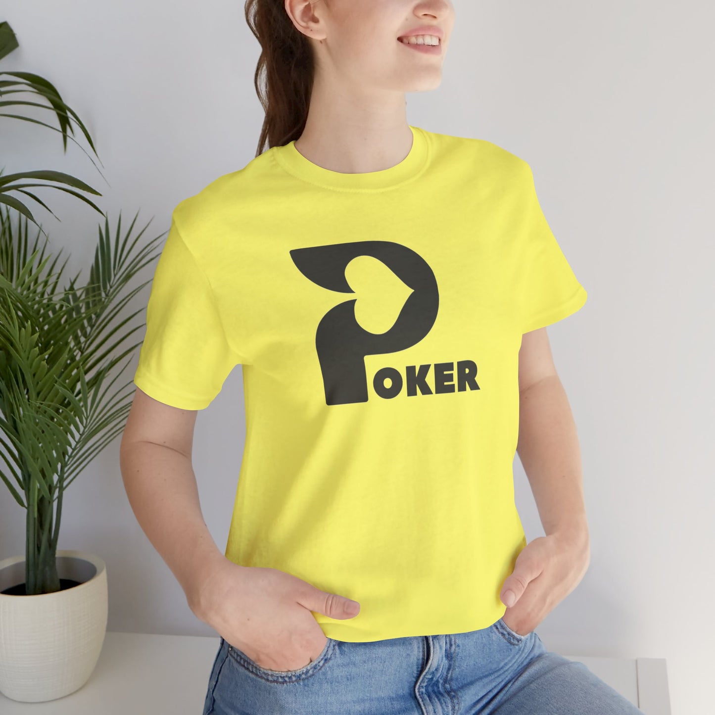 Poker Unisex Jersey Short Sleeve Tee