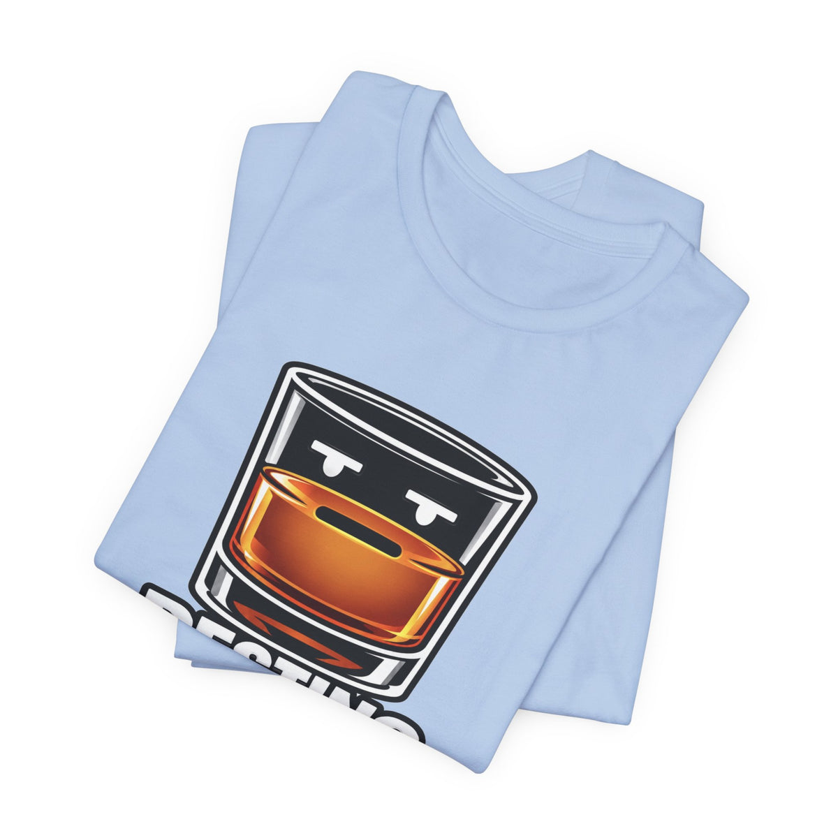 Resting Bourbon Face Unisex Jersey Short Sleeve Tee