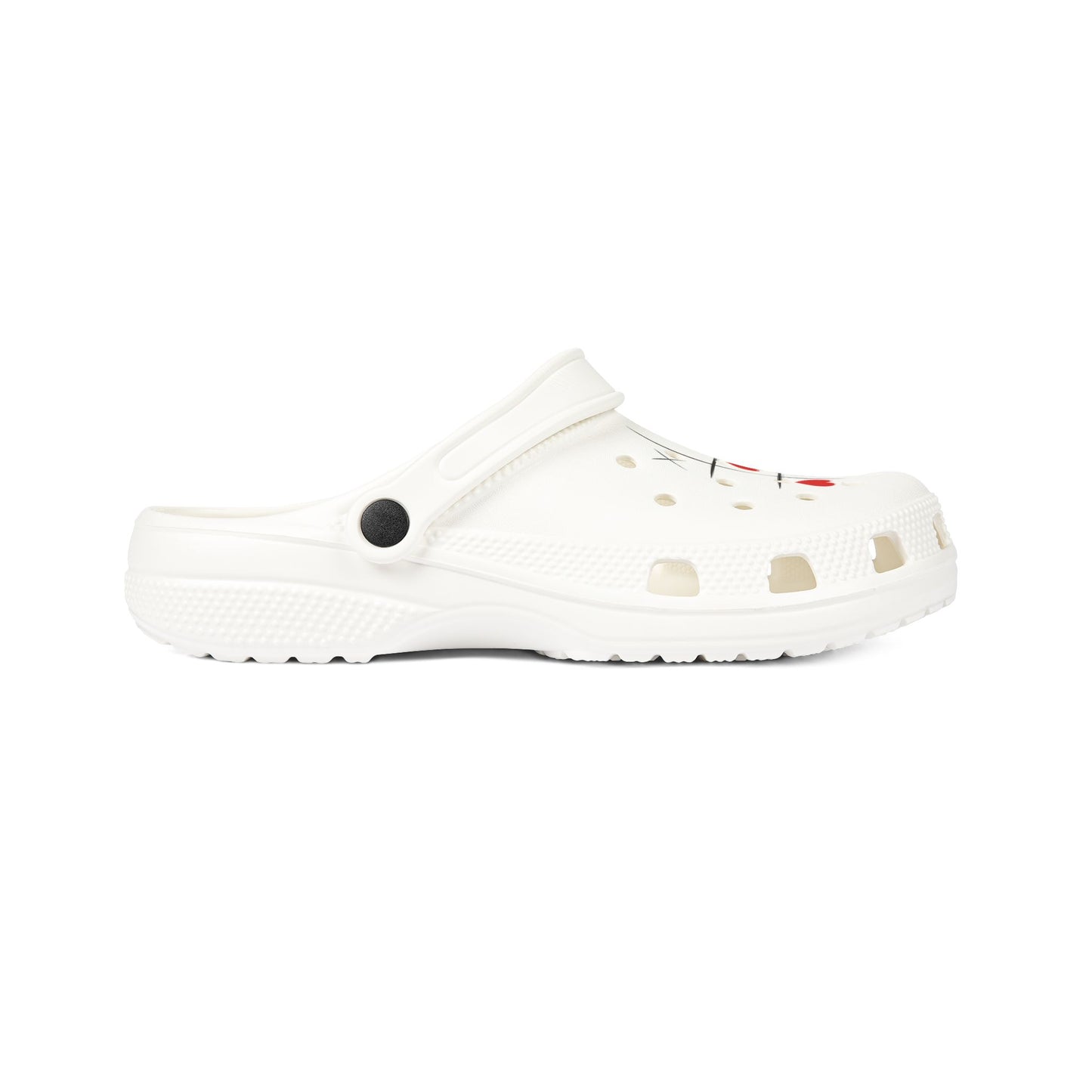 Tic Tac Love EVA Foam Rubber Shoes (AOP)