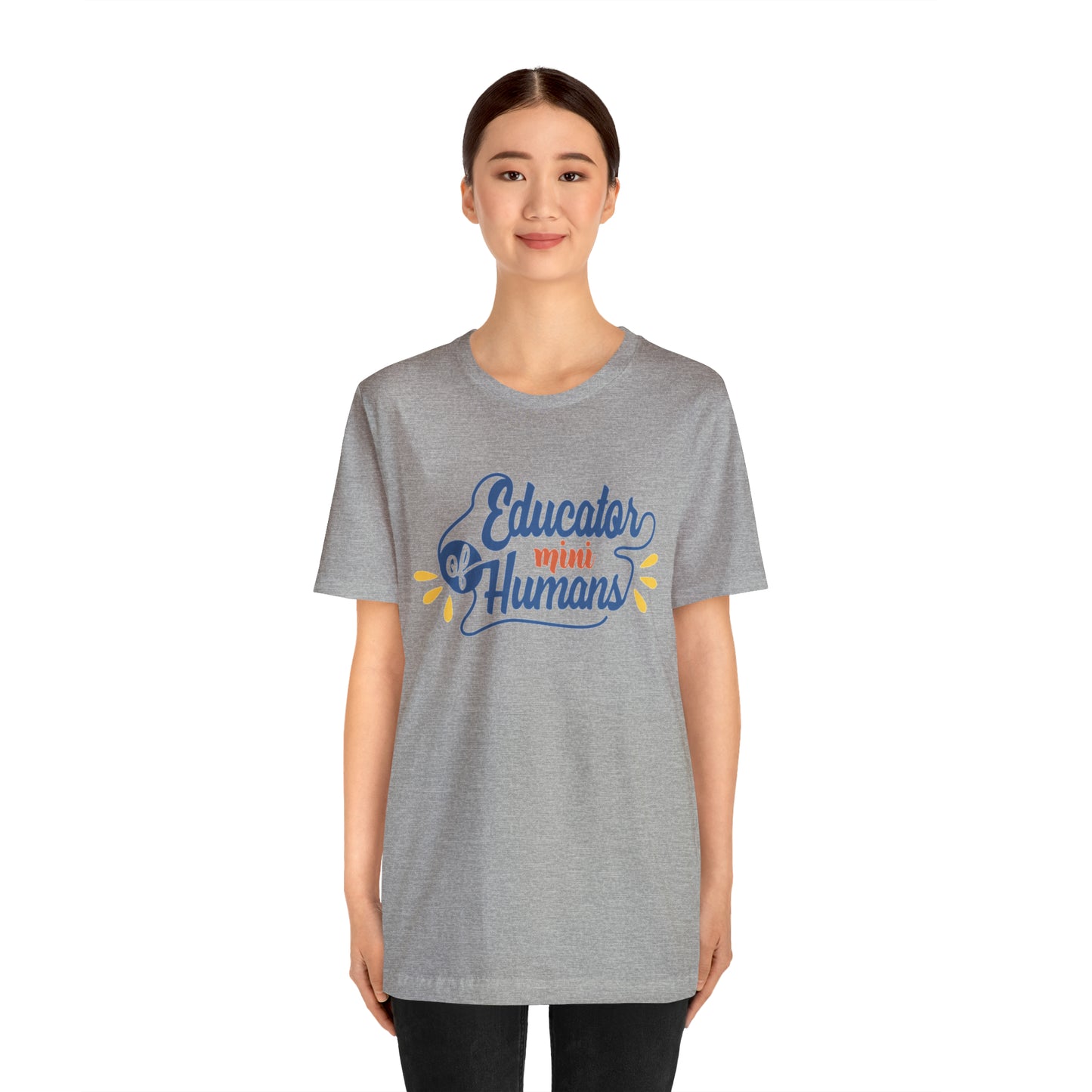 Educator of Little Humans Unisex Jersey Short Sleeve Tee