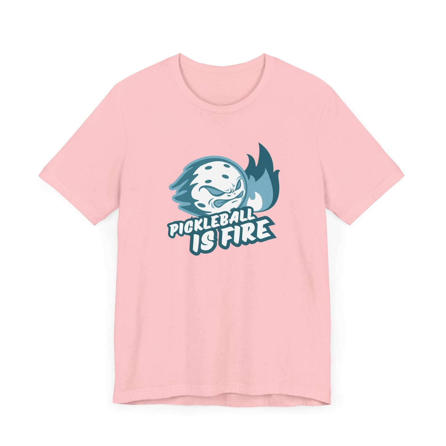 Pickleball Is Fire Unisex Jersey Short Sleeve Tee
