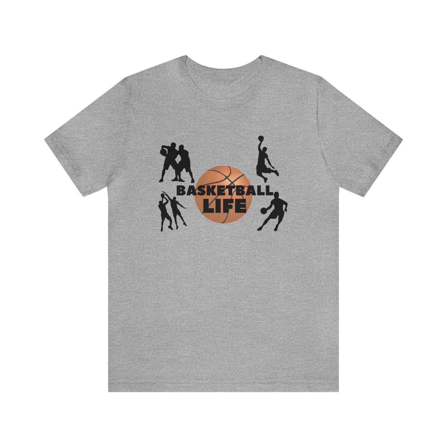 Basketball Life Unisex Jersey Short Sleeve Tee