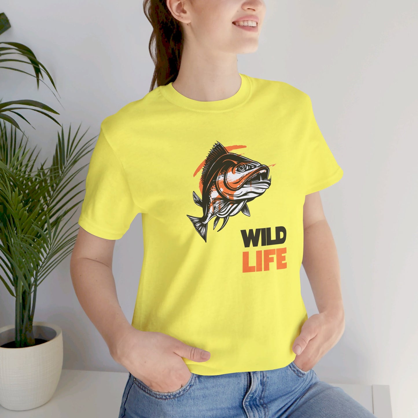 Fishing/ Wild Life Unisex Jersey Short Sleeve Tee