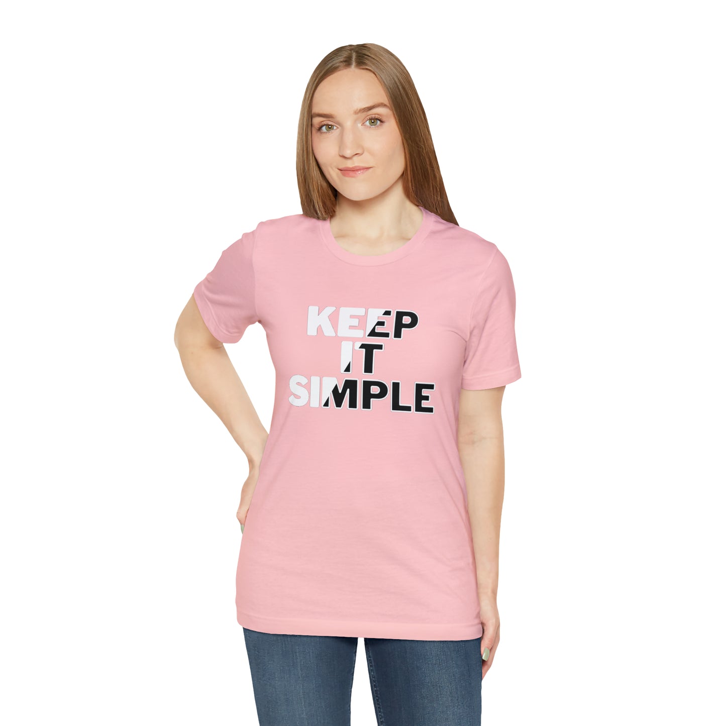 Keep It Simple Unisex Jersey Short Sleeve Tee