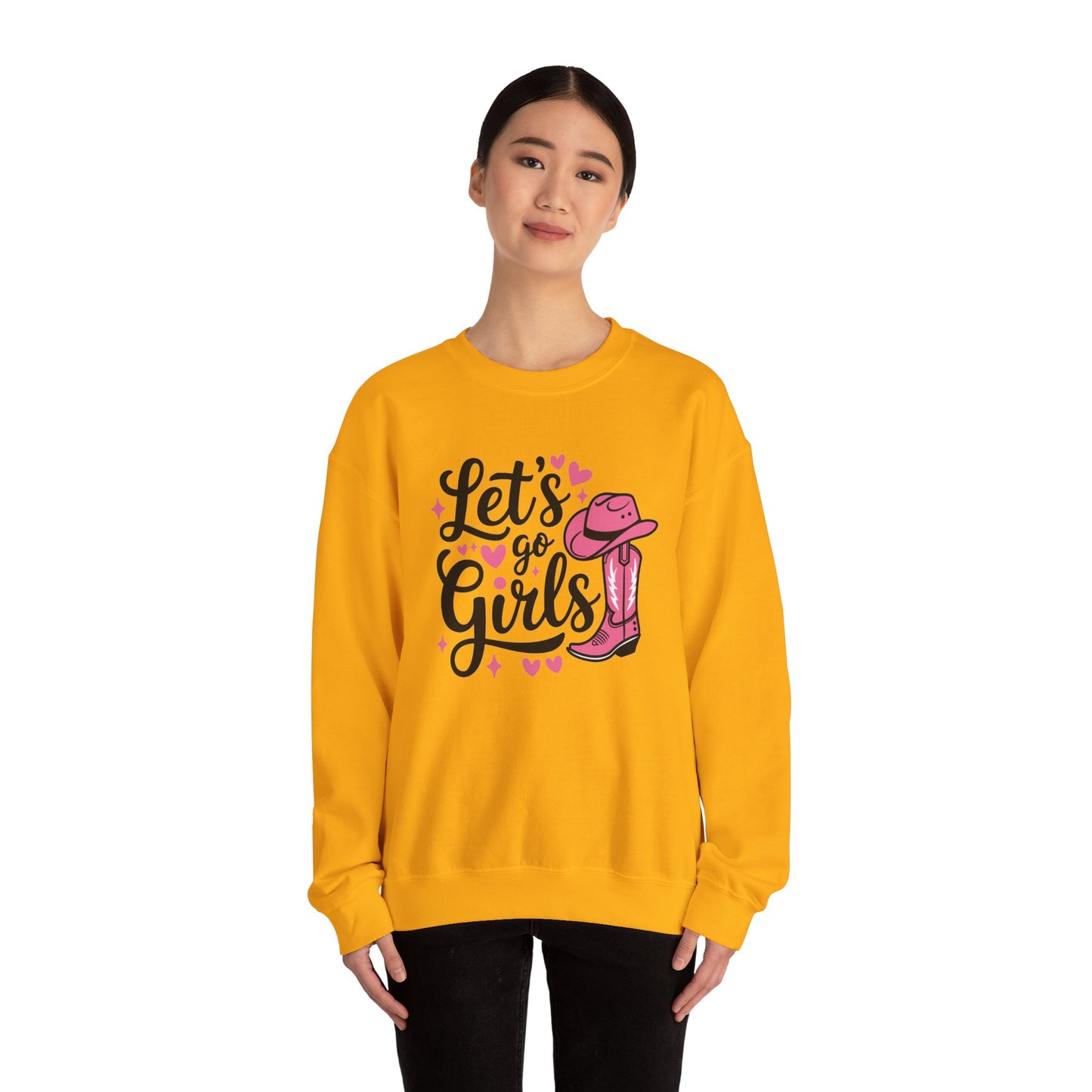 Let's Go Girls Unisex Heavy Blend™ Crewneck Sweatshirt