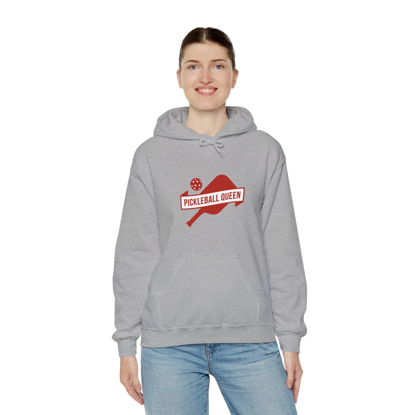 Pickleball Queen Unisex Heavy Blend™ Hooded Sweatshirt