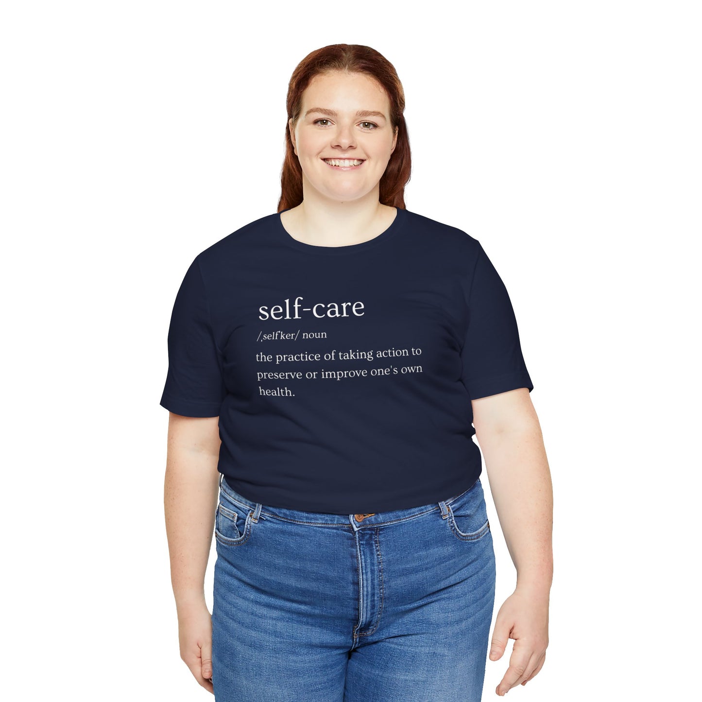 Self-Care Unisex Jersey Short Sleeve Tee