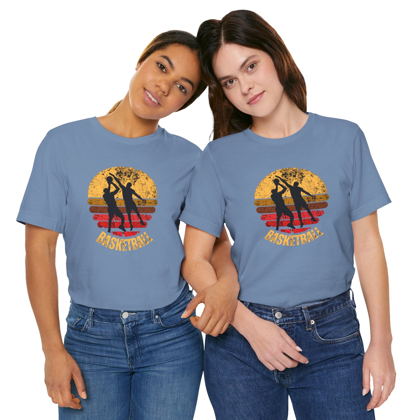 Basketball Unisex Jersey Short Sleeve Tee
