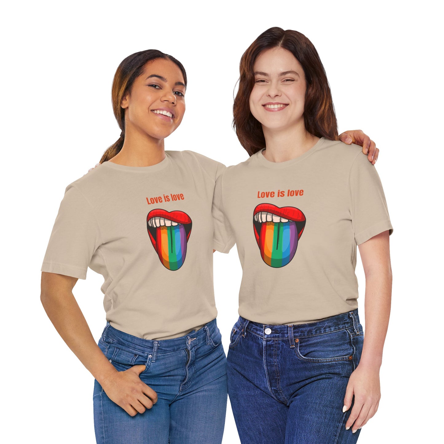 Love Is Love Unisex Jersey Short Sleeve Tee