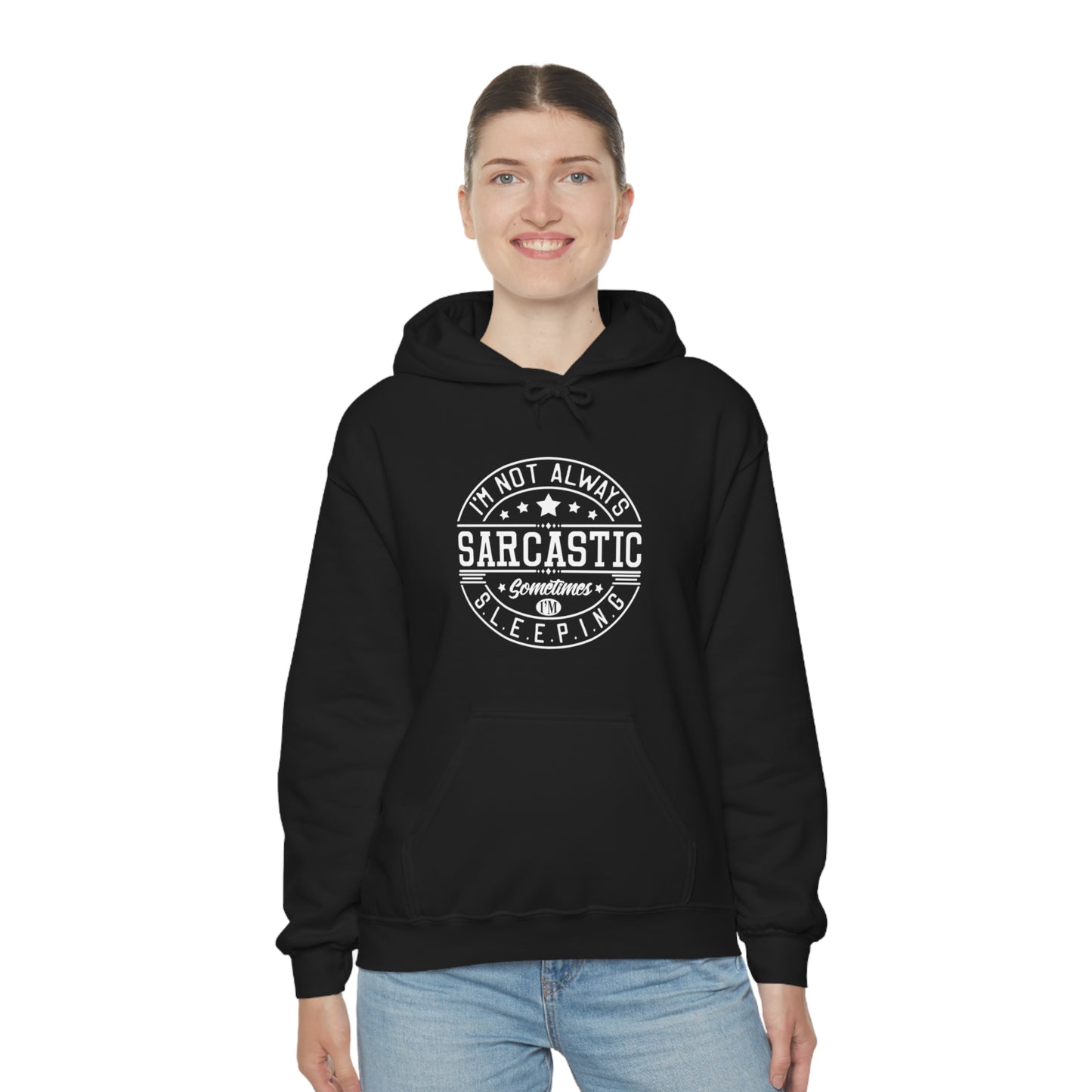 I’m Not Always Sarcastic Sometimes I’m Sleeping Unisex Heavy Blend™ Hooded Sweatshirt