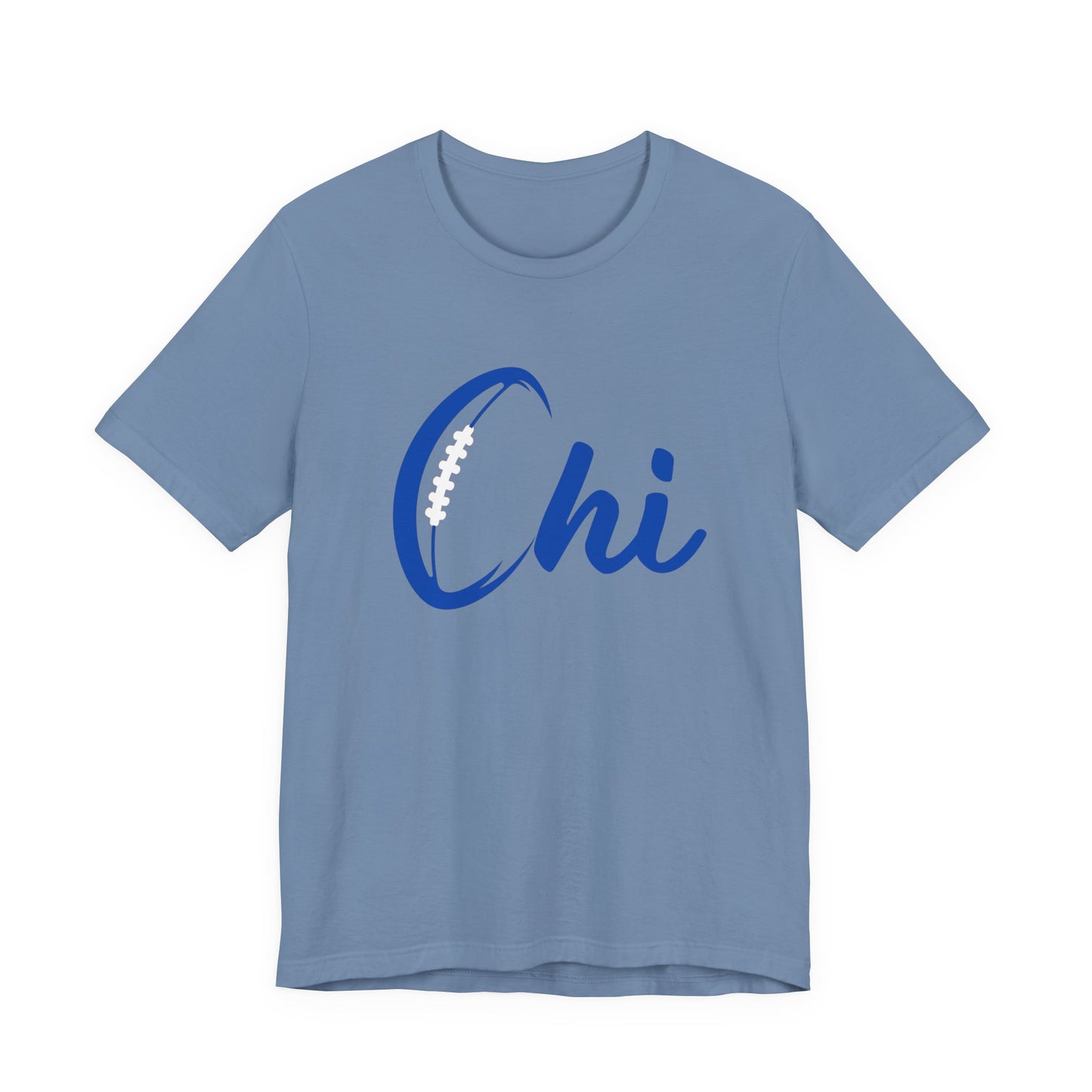 Chi Football / Blue Unisex Jersey Short Sleeve Tee
