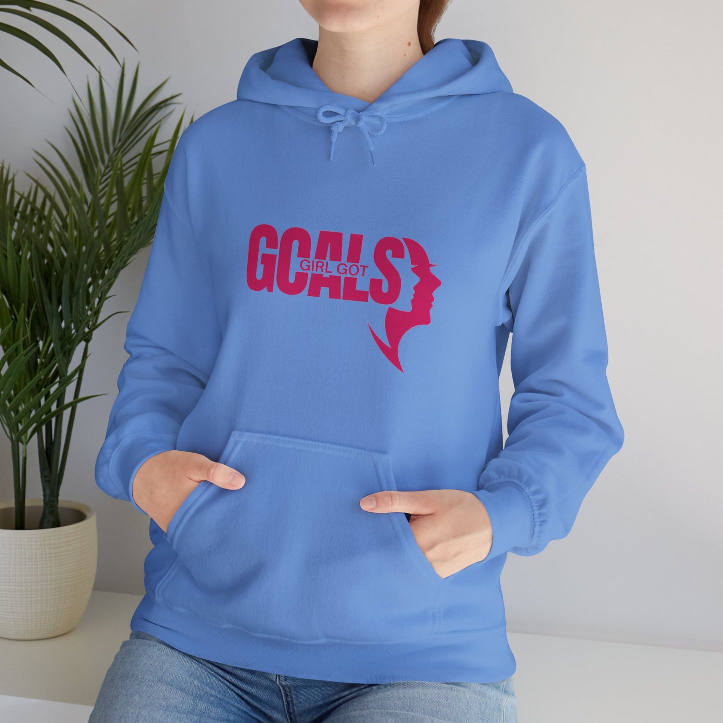 Girl Got Goals Unisex Heavy Blend™ Hooded Sweatshirt