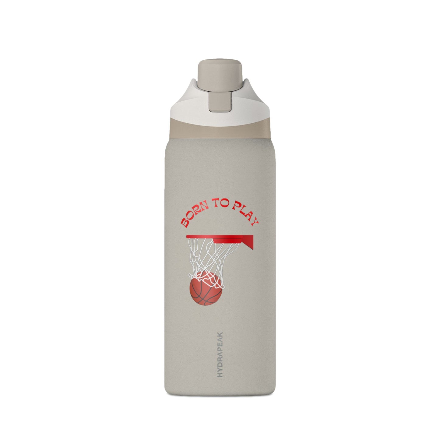 Basketball/ Born to Play Oasis Insulated Water Bottle 32oz