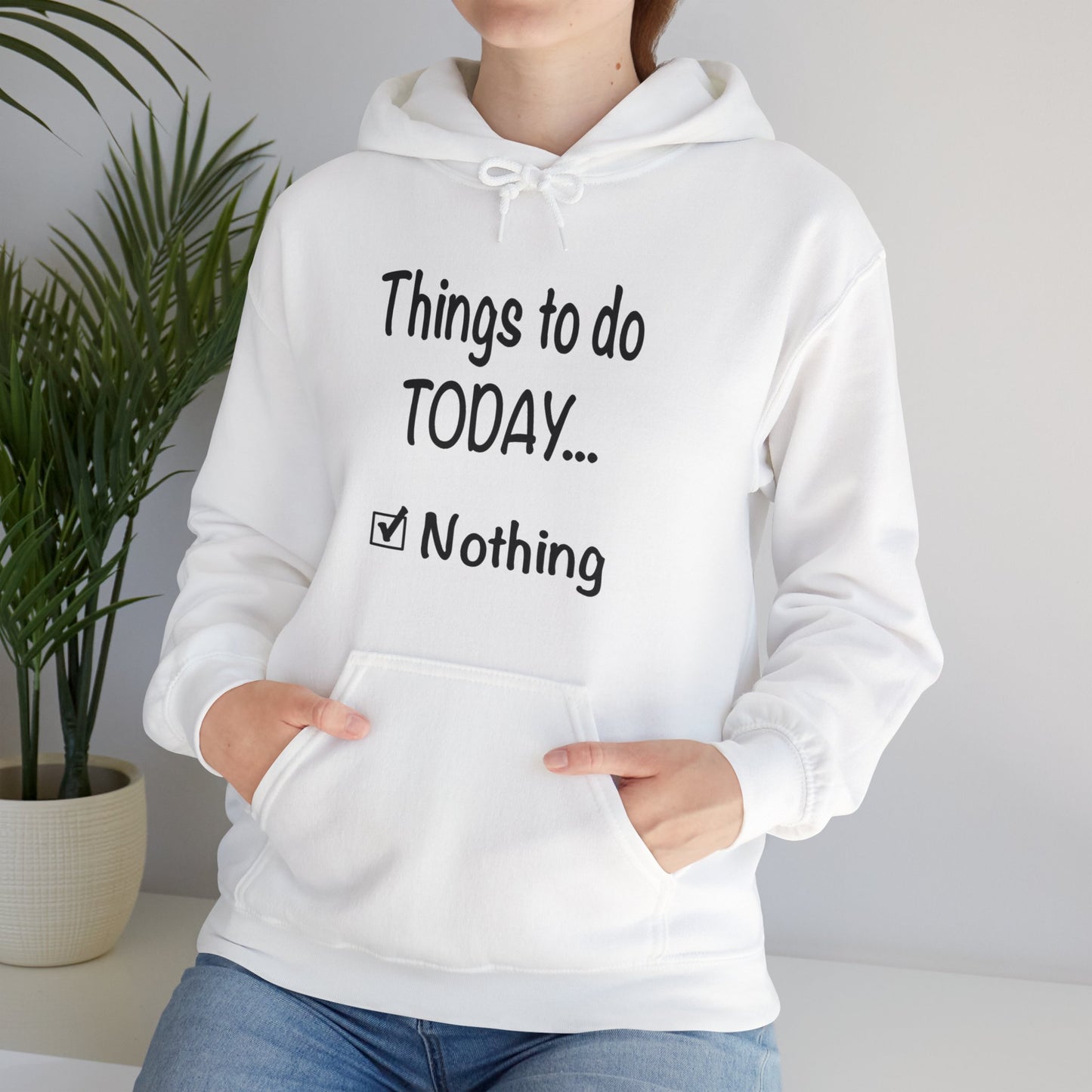 Things to Do Today Nothing Unisex Heavy Blend™ Hooded Sweatshirt