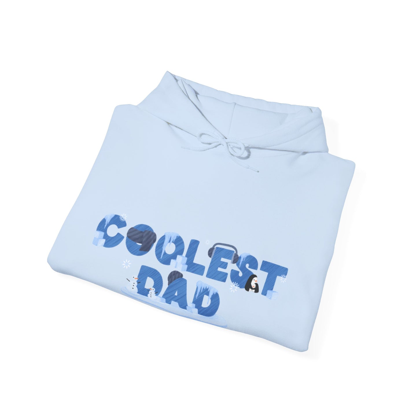 Coolest Dad Unisex Heavy Blend™ Hooded Sweatshirt