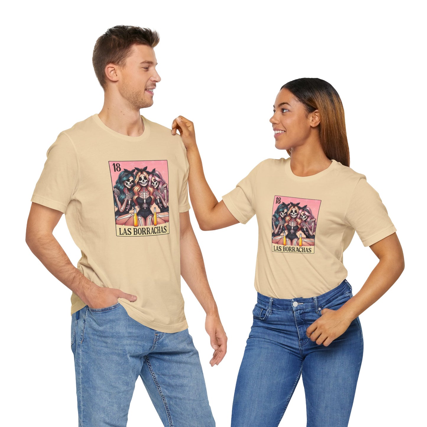 Las Borrachas Unisex Jersey Short Sleeve Tee