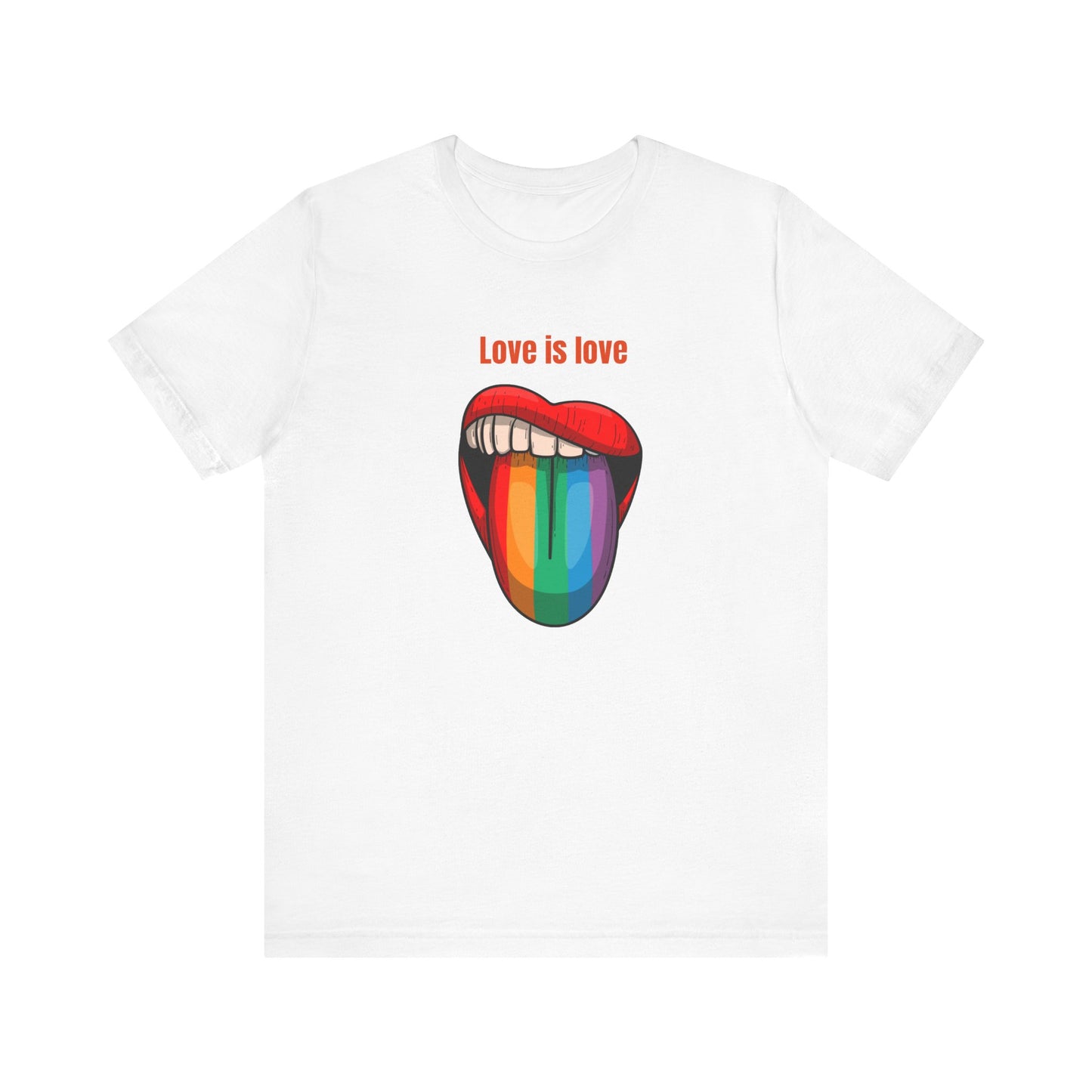 Love Is Love Unisex Jersey Short Sleeve Tee