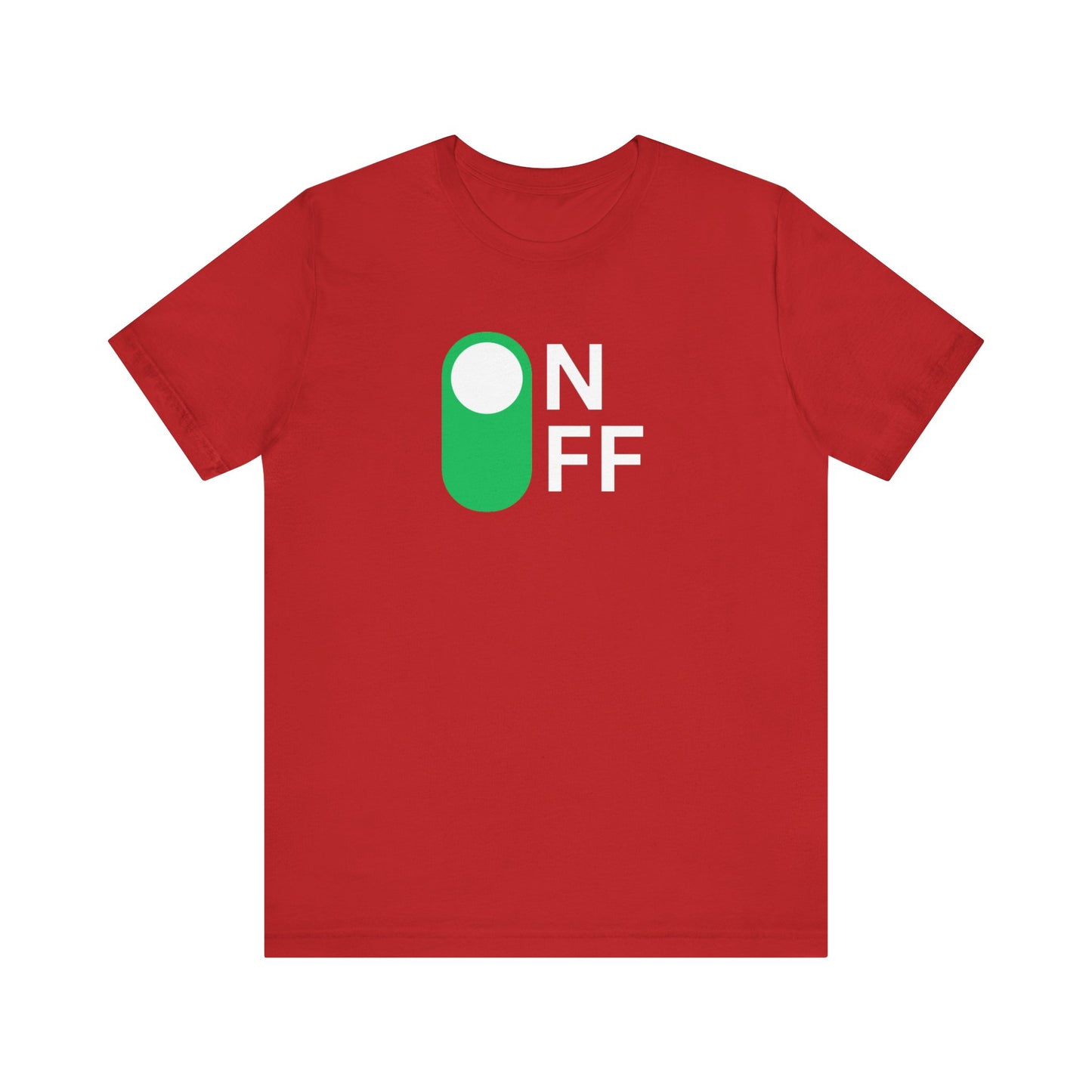 ON/ OFF Unisex Jersey Short Sleeve Tee