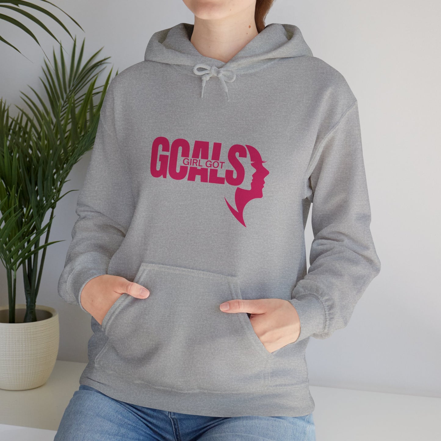 Girl Got Goals Unisex Heavy Blend™ Hooded Sweatshirt
