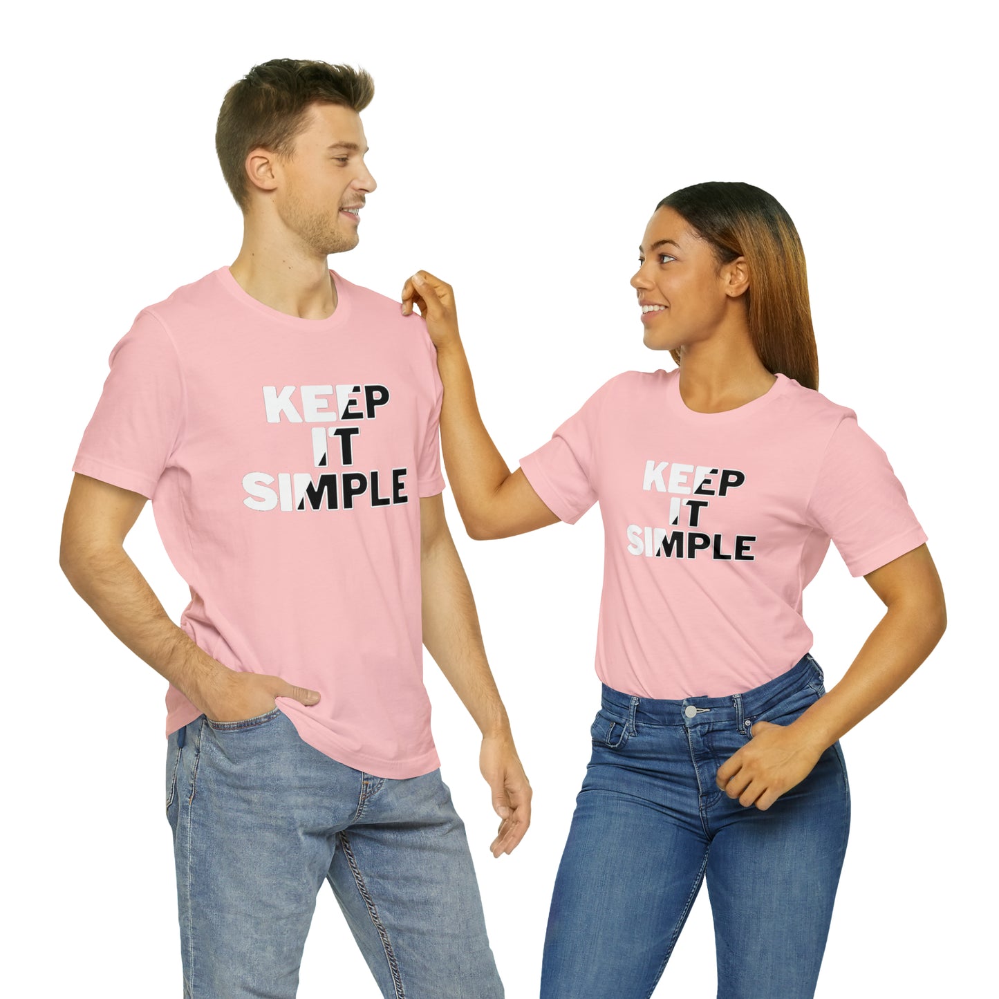 Keep It Simple Unisex Jersey Short Sleeve Tee