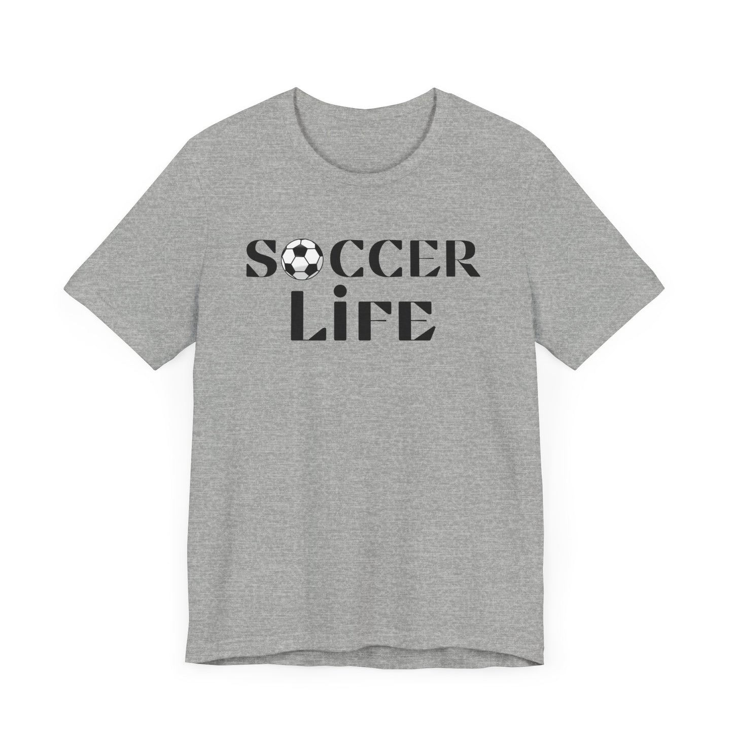 Soccer Life Unisex Jersey Short Sleeve Tee