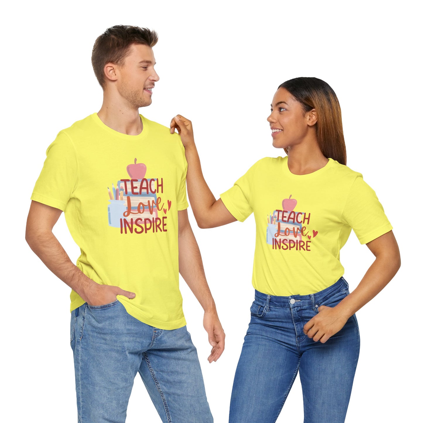 Teach Love Inspire Unisex Jersey Short Sleeve Tee