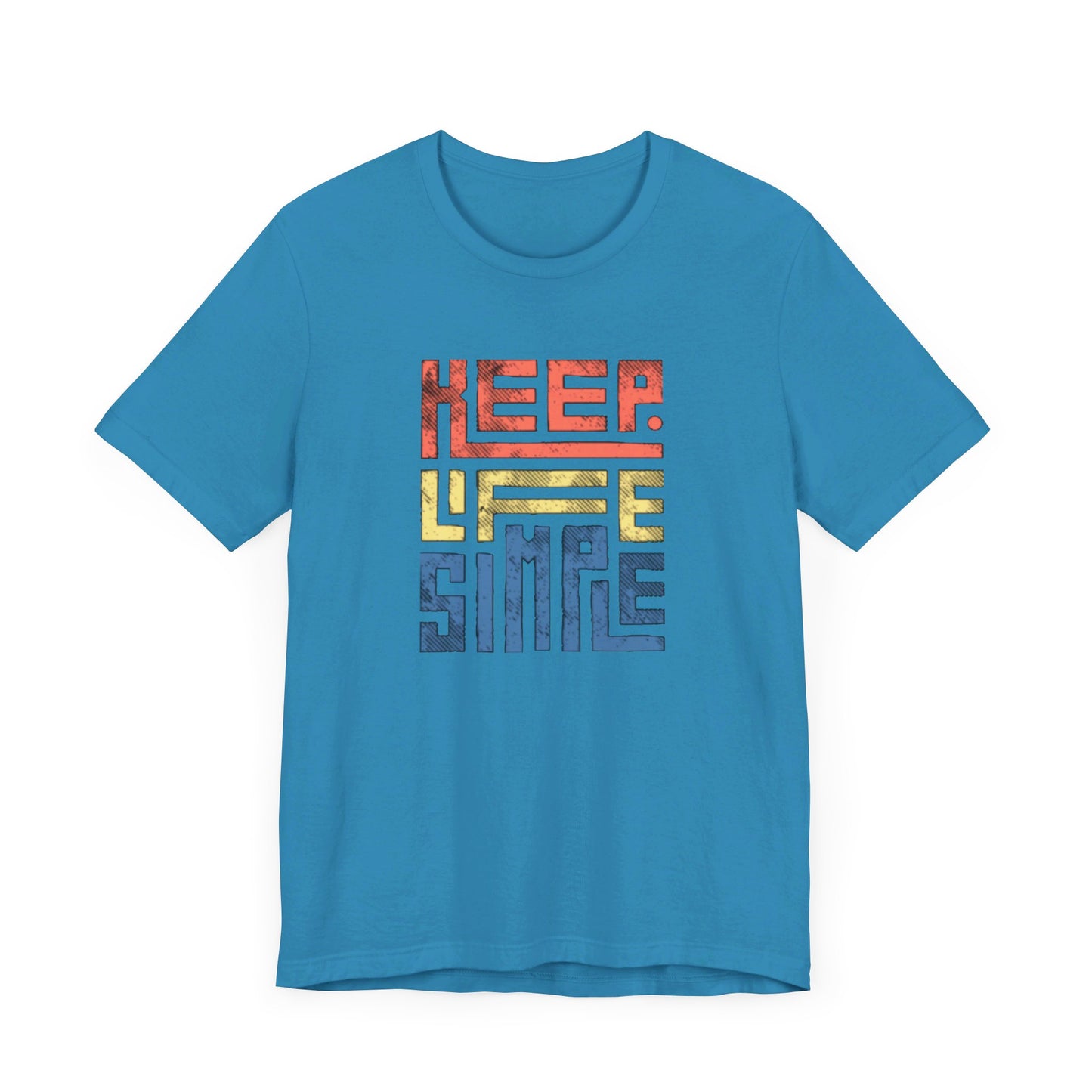 Keep Life Simple Unisex Jersey Short Sleeve Tee