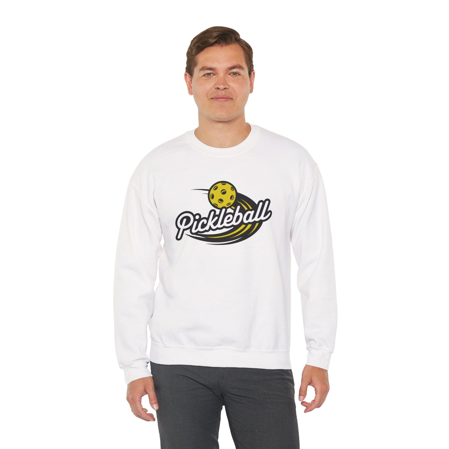 Pickleball Unisex Heavy Blend™ Crewneck Sweatshirt