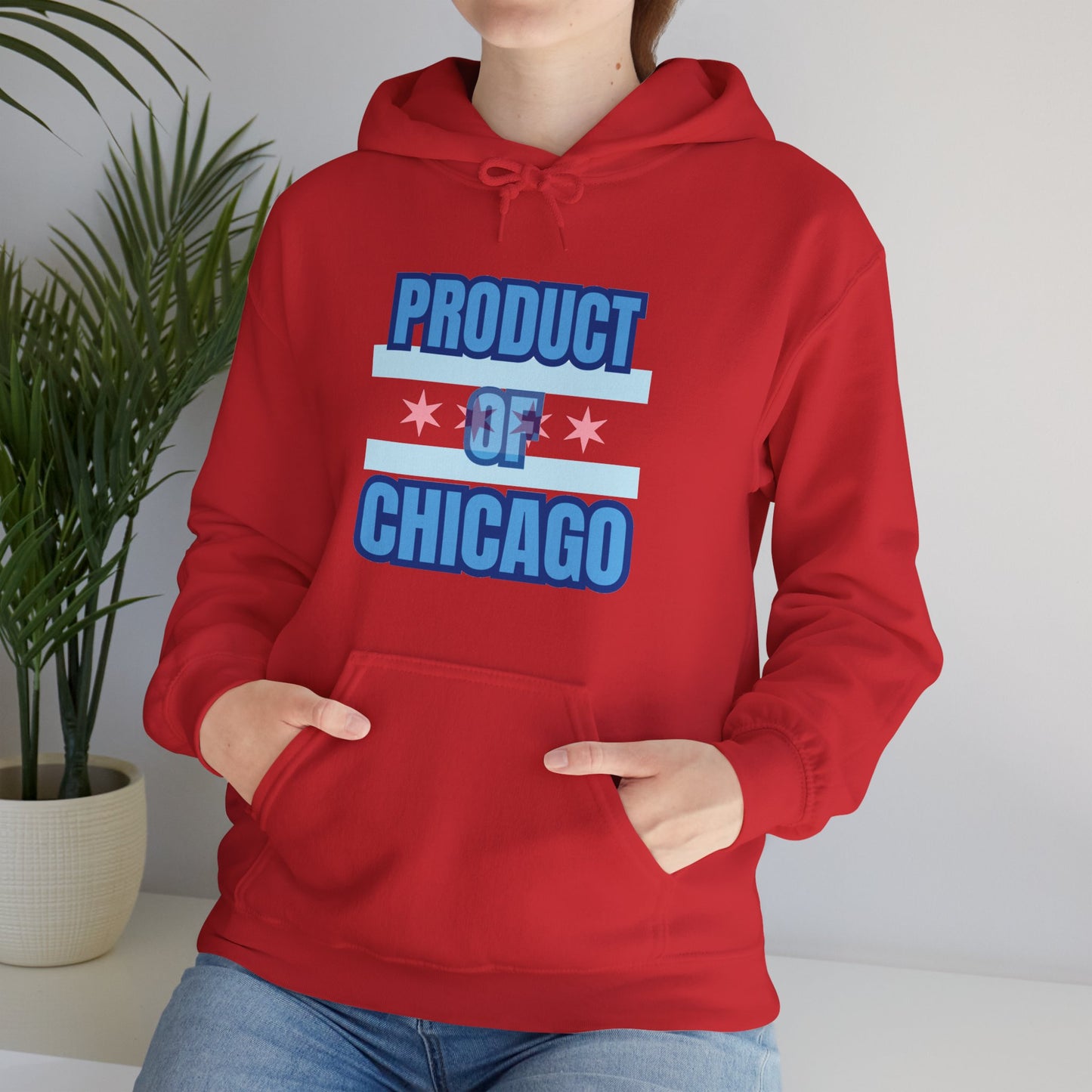Product Of Chicago Unisex Heavy Blend™ Hooded Sweatshirt