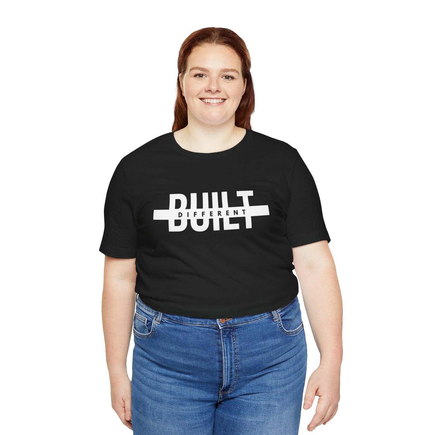 Built Different Unisex Jersey Short Sleeve Tee