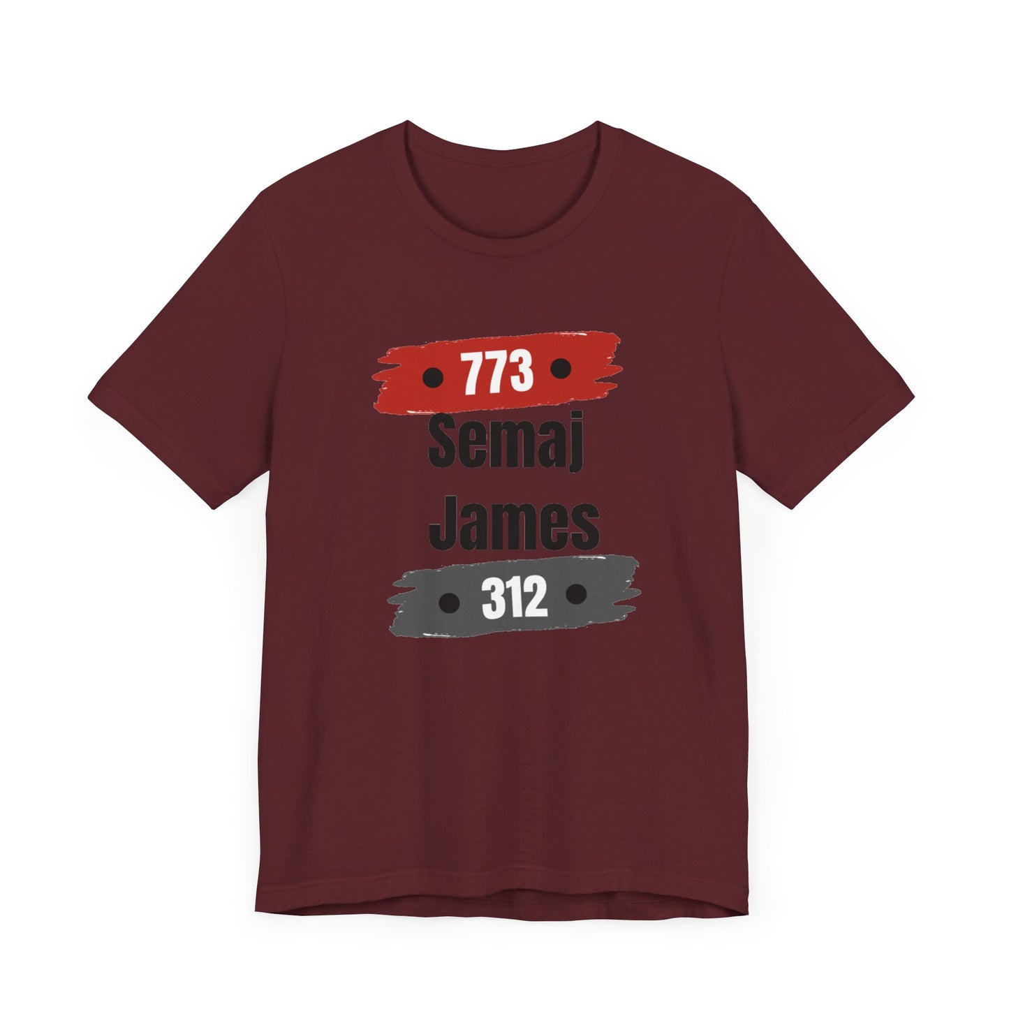 Semaj James 773/312 Unisex Short Sleeve Tee